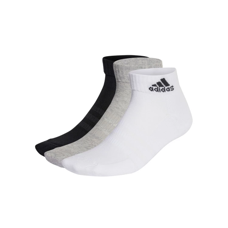 calcetines-adidas-cushion-ankle-3-pares-black-white-grey-0