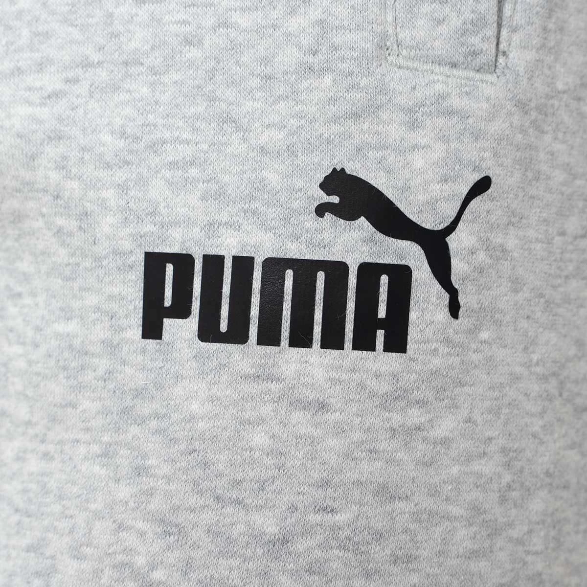 Sudadera Puma Ess+ Logo Power Niño Light Gray Heather
