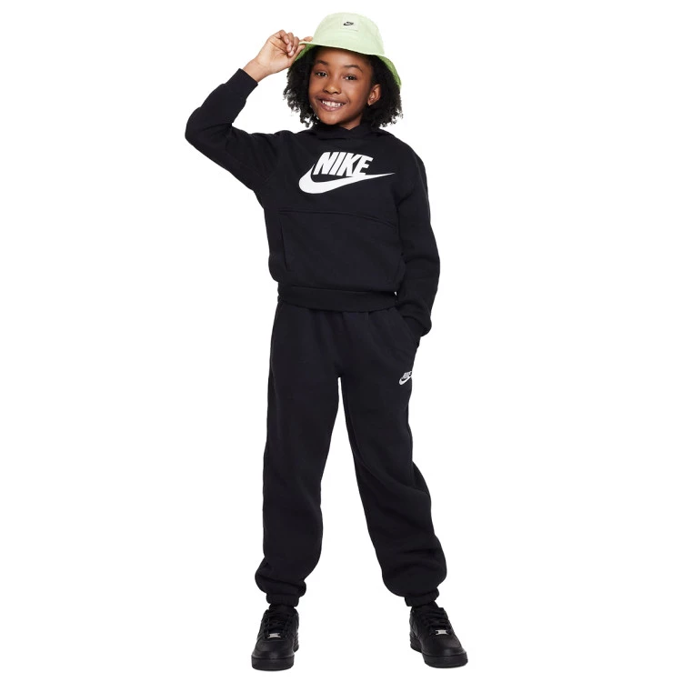 sudadera-nike-sportswear-club-fleece-hoody-hbr-nino-black-white-2