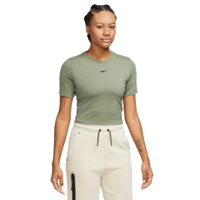 Maglia Sportswear Fleece Essentials Slim Crop Lbr Donna