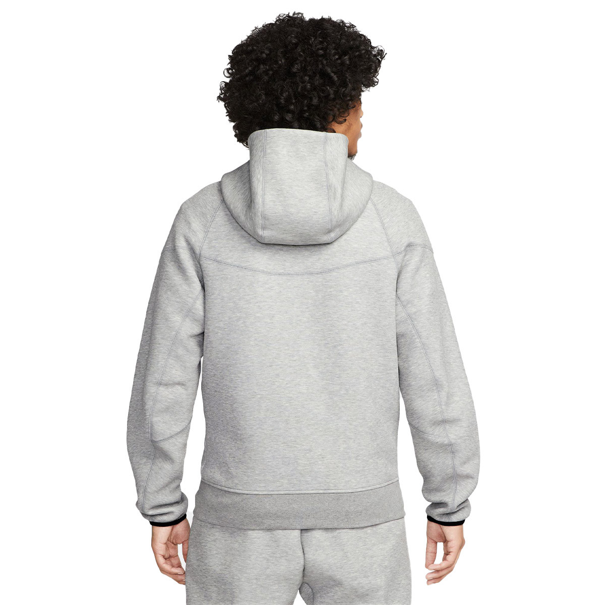 Veste Nike Enfants Sportswear Tech Fleece Grey Heather-Black-Black