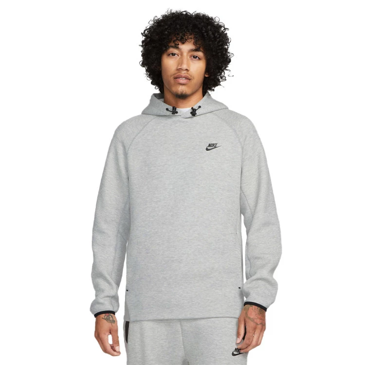 Nike Sudadera Tech Fleece Hombre Grey Heather Black M