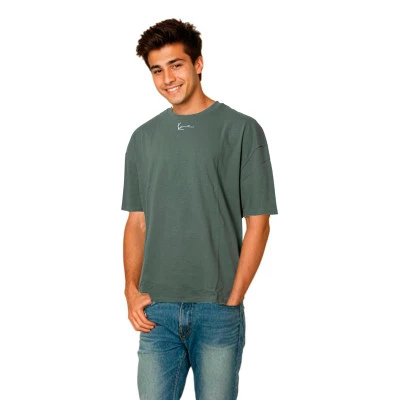 Small Signature Heavy Jersey Boxy T-Shirt