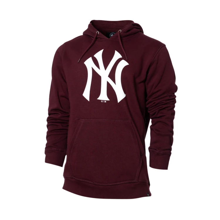 sudadera-47-brand-mlb-new-york-yankees-imprint-marron-0