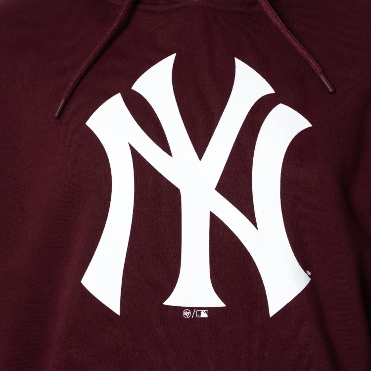 sudadera-47-brand-mlb-new-york-yankees-imprint-marron-2