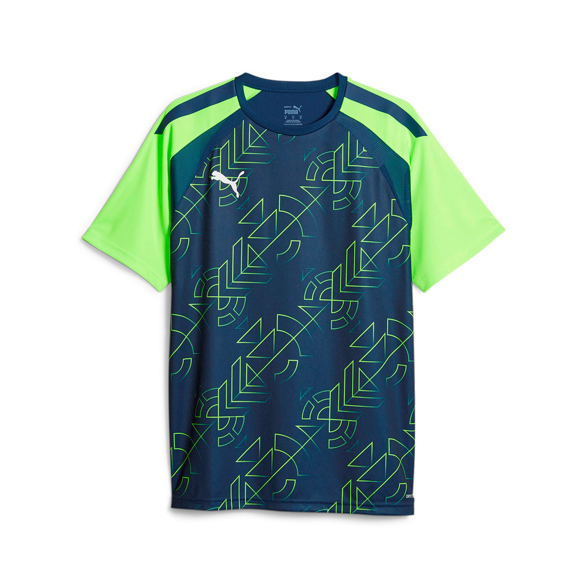 Jersey Puma TeamLIGA Graphic Persian - Blue-Pro Fútbol Emotion Green