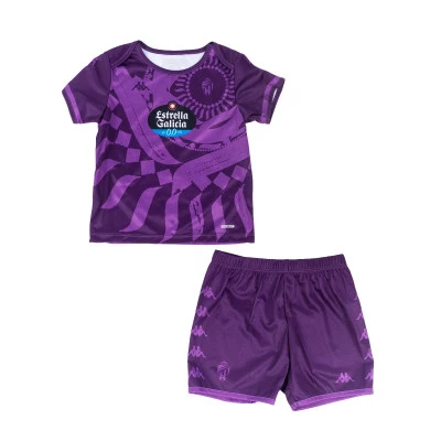 Conjunto Valladolid CF Segundo Equipamento 2023-2024 Bebé