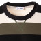 Camiseta FILA Taichung Striped Dropped Shoulder Tee