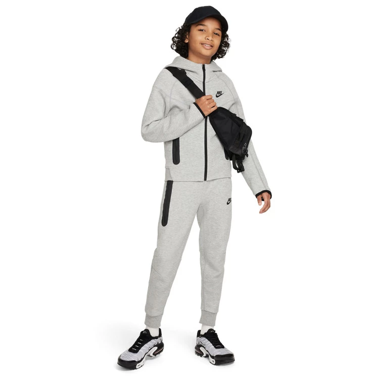 chaqueta-nike-sportswear-tech-fleece-nino-grey-heather-black-black-4