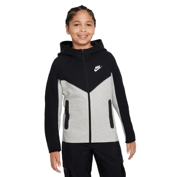 chaqueta-nike-sportswear-tech-fleece-nino-grey-heather-black-black-white-0