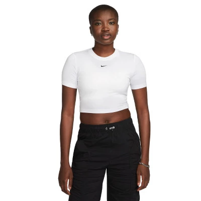 Essentials crop top voor dames Shirt