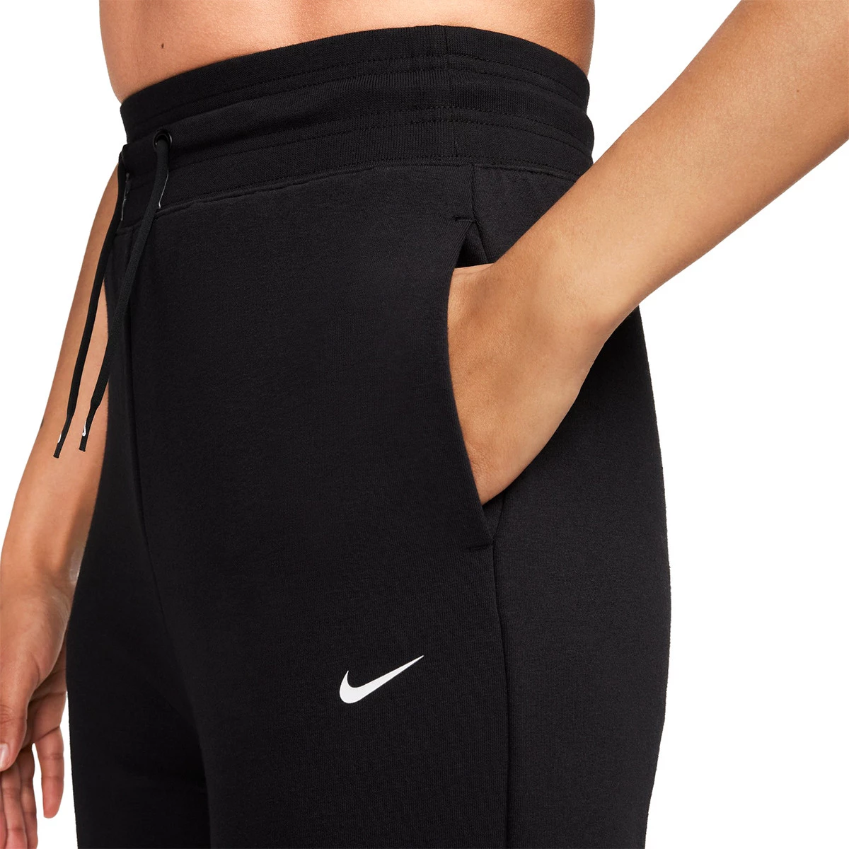 Long pants Nike Women Dri-Fit One Black-White - Fútbol Emotion