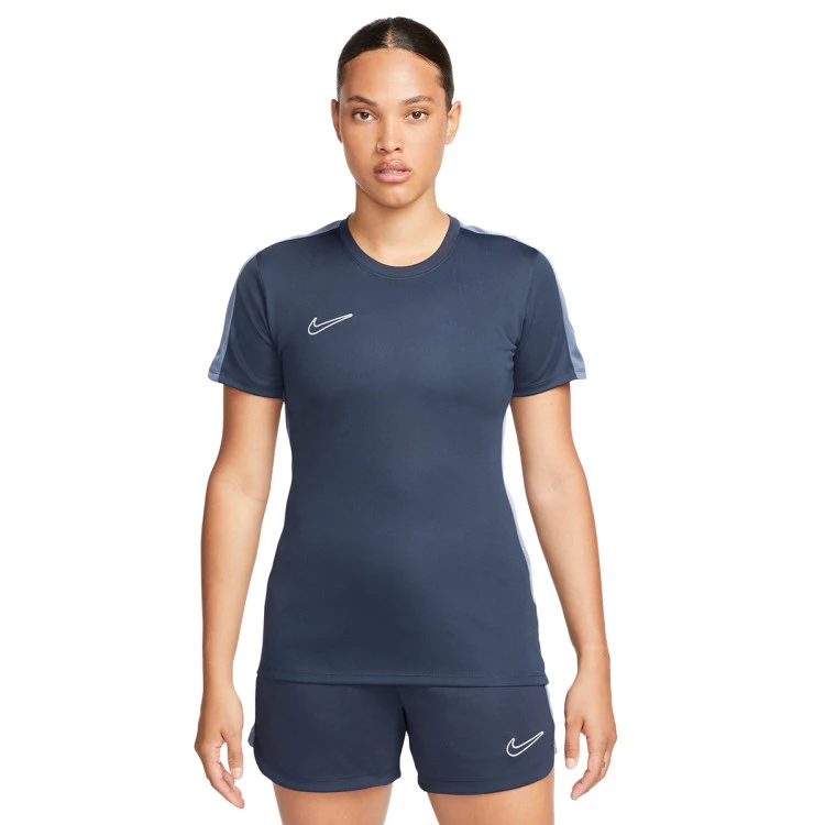 Nike - Koszulka Akademia Dri-Fit dla kobiet, 23, Mujer, Obsidian-Volt-White, XS