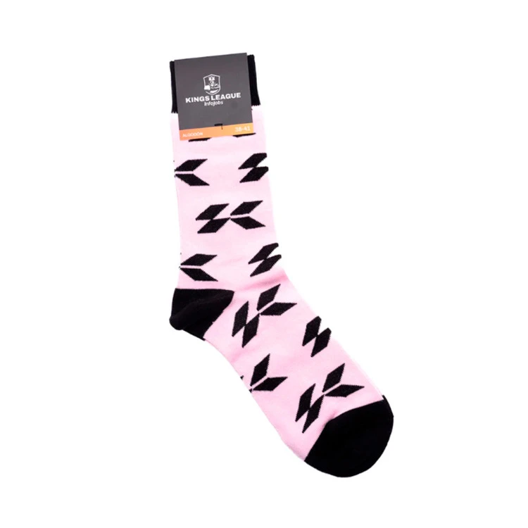 calcetines-unbranded-kunisports-pink-black-3