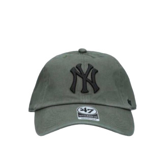 New York Yankees Natural Khaki 47 Brand Clean Up Dad Hat Baseball Cap