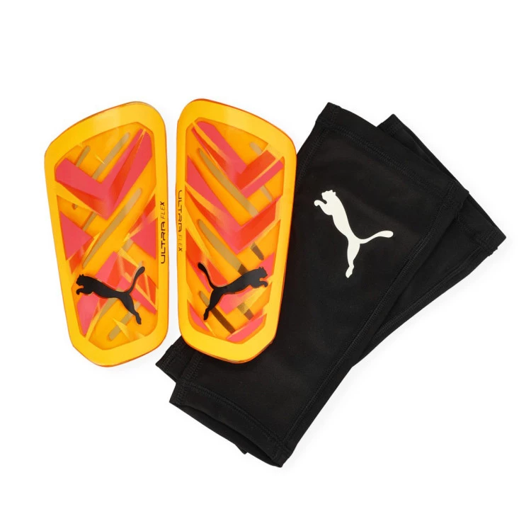 espinillera-puma-ultra-flex-sleeve-sunset-glow-sun-stream-puma-black-0