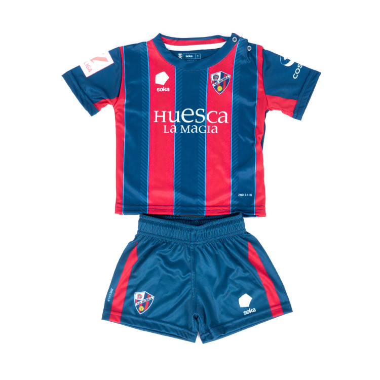 Kit Soka Infant SD Huesca Home Kit 2023-2024 Blue-Red-Light Blue ...