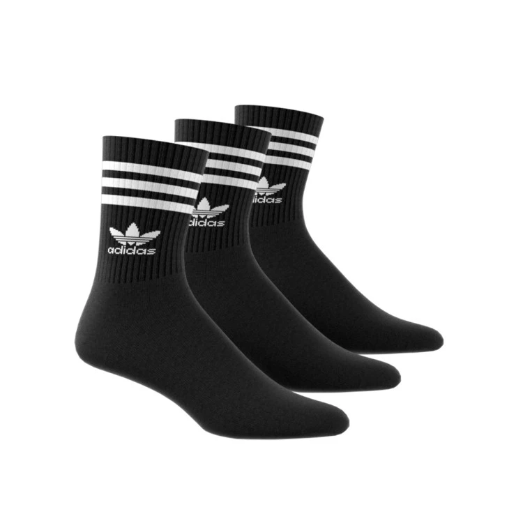 calcetines-adidas-crew-3-stripes-black-2