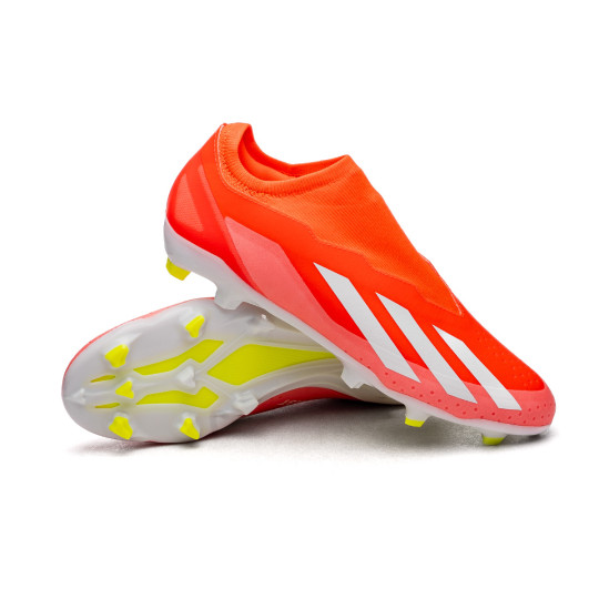 Scarpe adidas X Crazyfast League LL FG Solar Red Ftwr White Team Solar Yellow Futbol Emotion