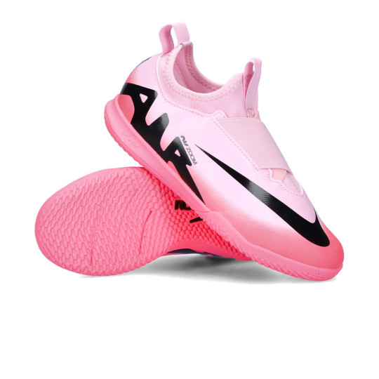 Zapatilla de Futbol sala Nike Air Zoom Mercurial Vapor 15 Academy IC Nino Pink Foam Black Futbol Emotion