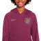 Felpa Nike Inghilterra Fanswear Euro 2024 per Bambini