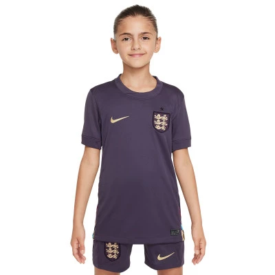 Camiseta Inglaterra Segunda Equipación Eurocopa 2024 Niño