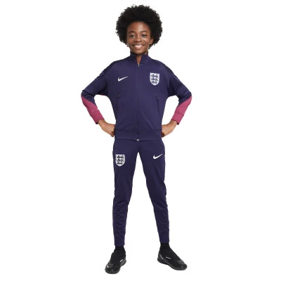 Kids England Euro 2024 Training Tracksuit