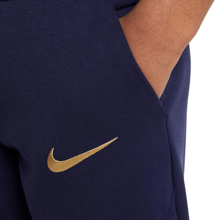 pantalon-largo-nike-francia-fanswear-eurocopa-2024-nino-blackened-blue-club-gold-4