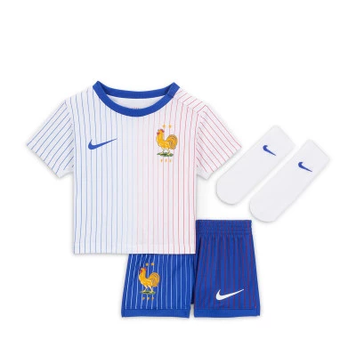 Conjunto França Segundo Equipamento Euro 2024 Bebé