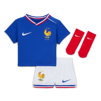 Completo Francia Home Kit Euro 2024 da Neonato