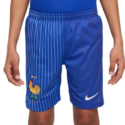 Short Enfants France Kit Extérieur Euro 2024