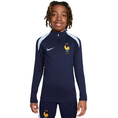 Bluza Francia Training Eurocopa 2024 Niño