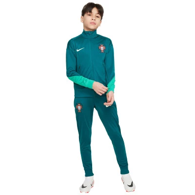 Kids Portugal Training Euro 2024 Tracksuit