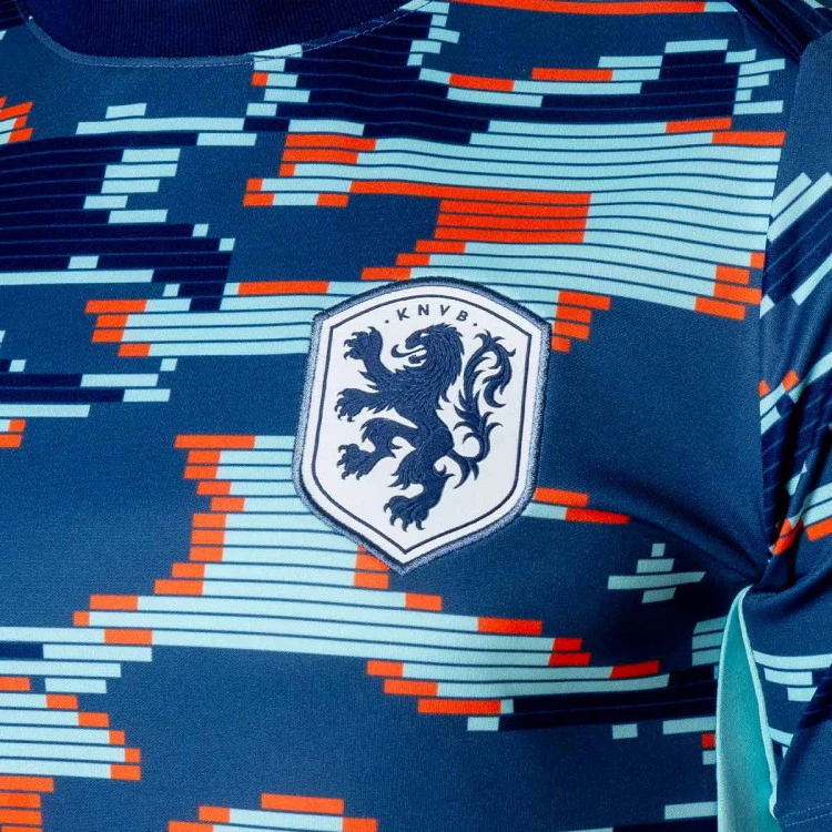 camiseta-nike-holanda-pre-match-eurocopa-2024-blue-void-copa-white-5