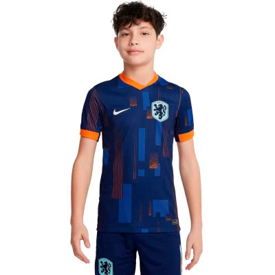 Kids Netherlands Away Kit Euro 2024 Jersey