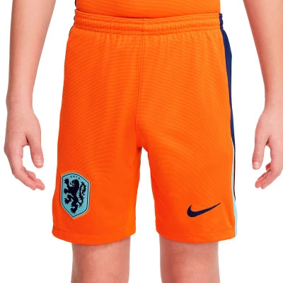 Kids Netherlands Home Kit Euro 2024 Shorts