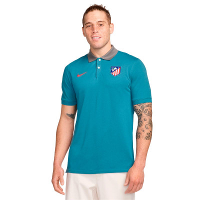 Koszulka Polo Odzież dla kibiców Atlético de Madrid 2024-2025