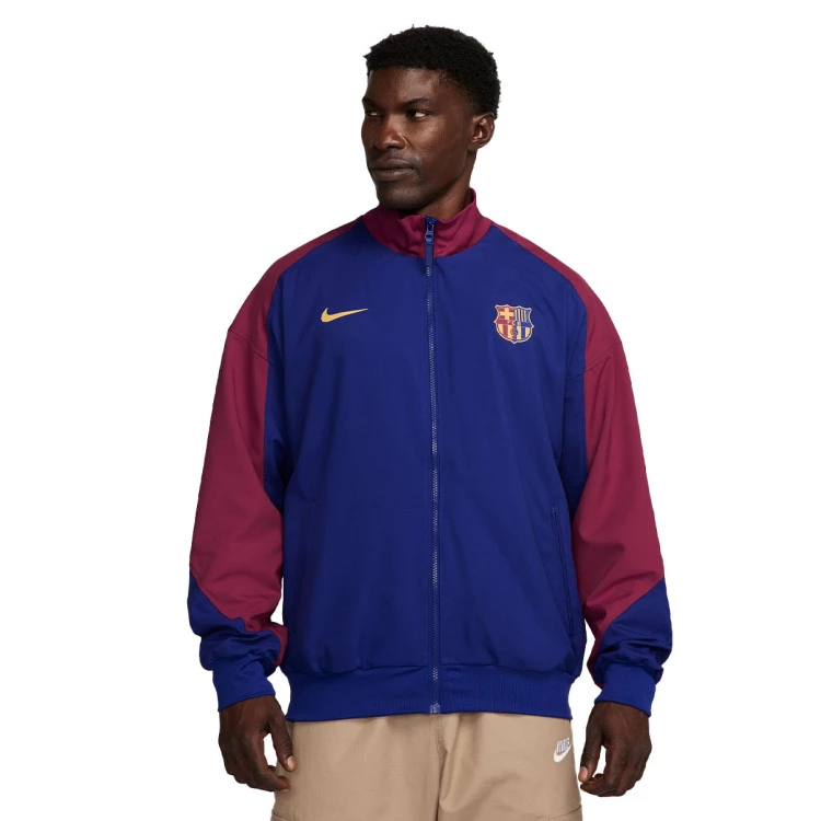 chaqueta-nike-fc-barcelona-pre-match-2024-2025-deep-royal-blue-noble-red-club-gold-0