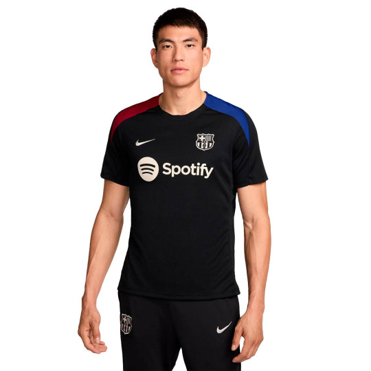 Jersey Nike FC Barcelona Training 2024 2025 Black Noble Red Deep Royal Blue Orewood Futbol Emotion