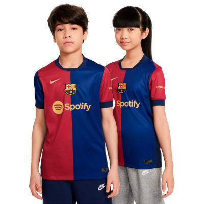 Kinderen FC Barcelona 2024-2025 Thuis Jersey