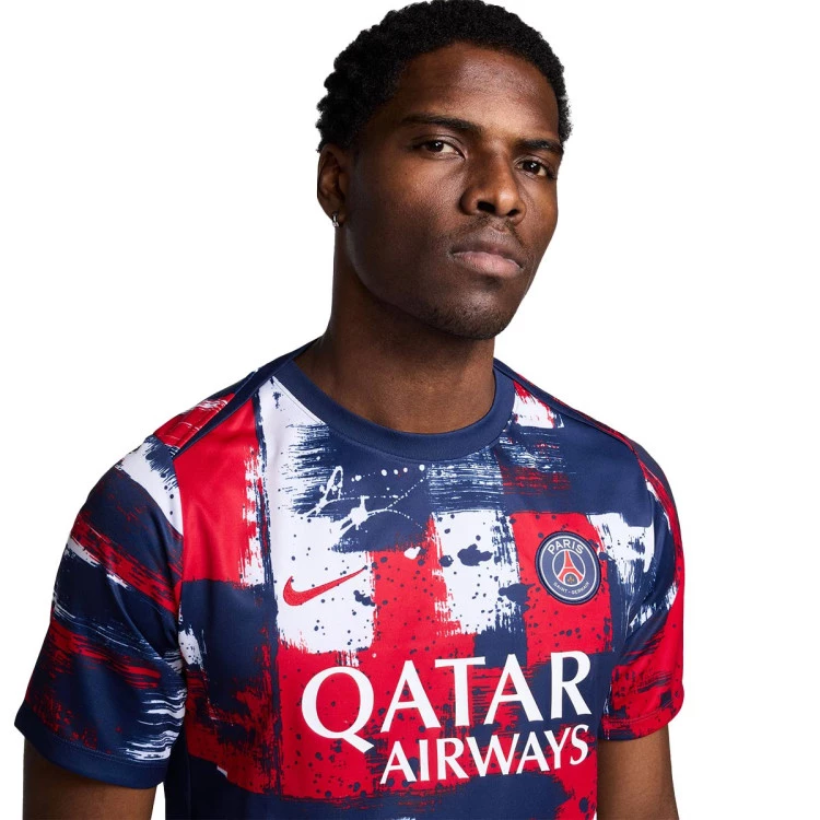 camiseta-nike-psg-pre-match-2024-2025-midnight-navy-university-red-white-2