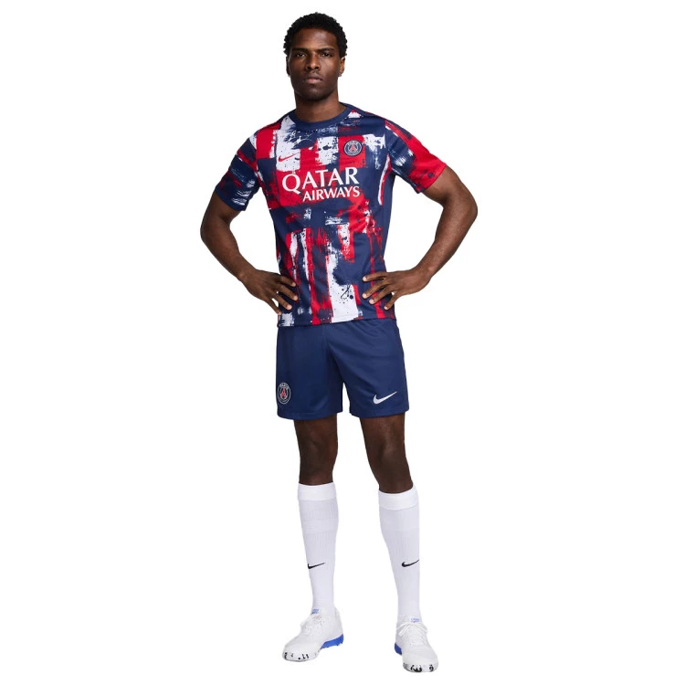 camiseta-nike-psg-pre-match-2024-2025-midnight-navy-university-red-white-5