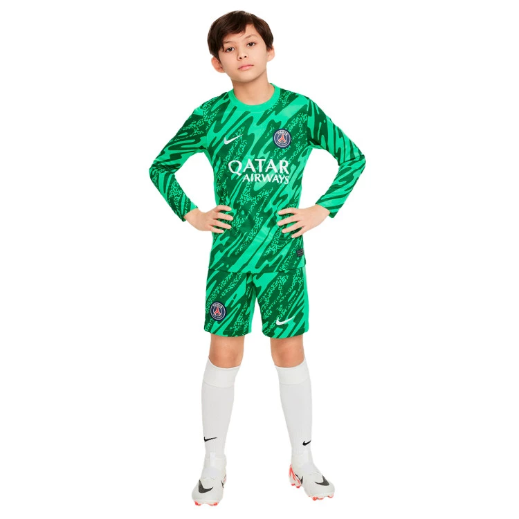 camiseta-nike-psg-primera-equipacion-portero-2024-2025-nino-green-spark-pine-green-white-6