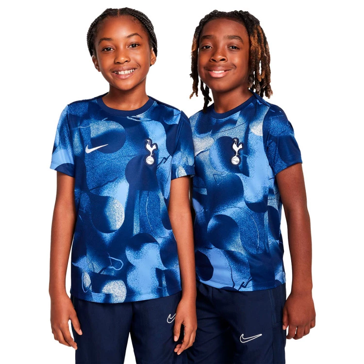 camiseta-nike-tottenham-pre-match-2024-2025-nino-azul-electrico-0