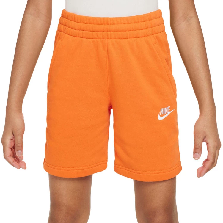 pantalon-corto-nike-club-lbr-nino-safety-orange-white-0