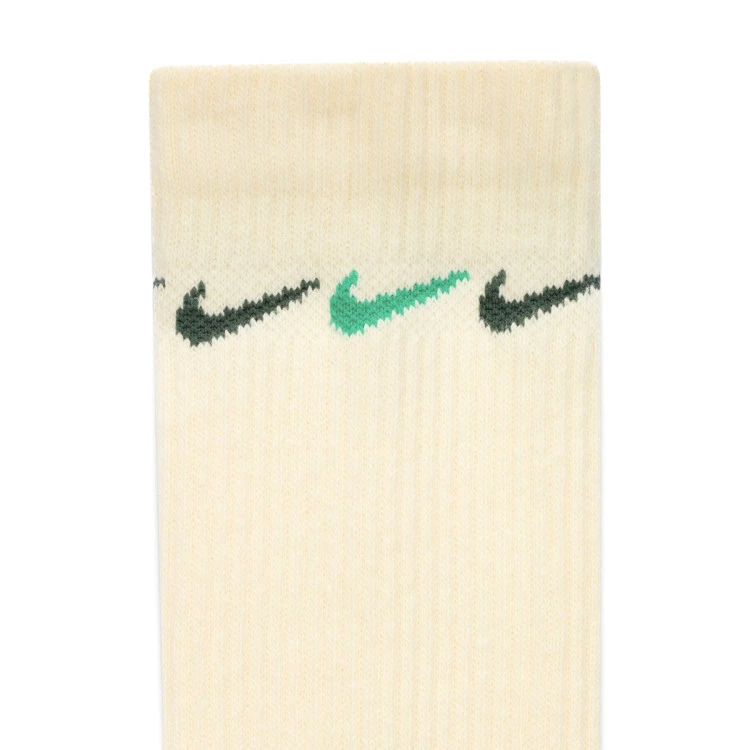 calcetines-nike-everyday-plus-cush-crew-3-par-144-coconut-milkwhite-whitevintage-green-vint-3