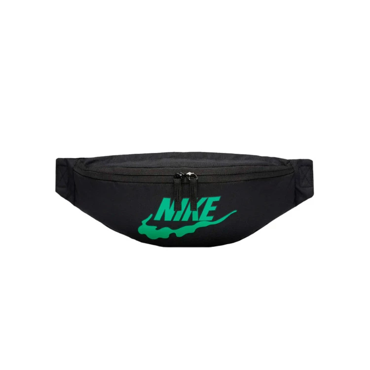 Fanny pack Nike Heritage Craft Graphic 3L Black Black Stadium Green Futbol Emotion