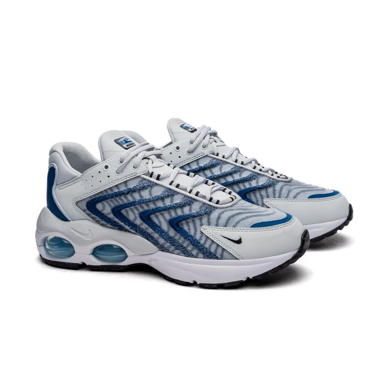 Trainers Nike Air Max TW Pure Platinum Black Court Blue Glacier Blue Futbol Emotion