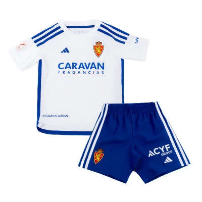 Real Zaragoza Primera Equipación Kit 2023-2024 Niño Tenue 