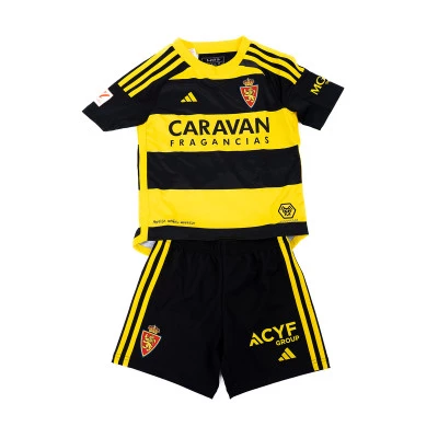 Completo Real Zaragoza Away Kit 2023-2024 da Bambino